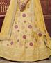 Picture of Classy Yellow Lehenga Choli