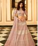 Picture of Comely Baby Pink Lehenga Choli