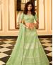 Picture of Splendid Green Lehenga Choli