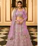 Picture of Fascinating Purple Lehenga Choli