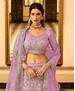 Picture of Fascinating Purple Lehenga Choli