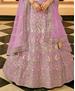 Picture of Fascinating Purple Lehenga Choli