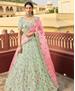 Picture of Taking Green Lehenga Choli