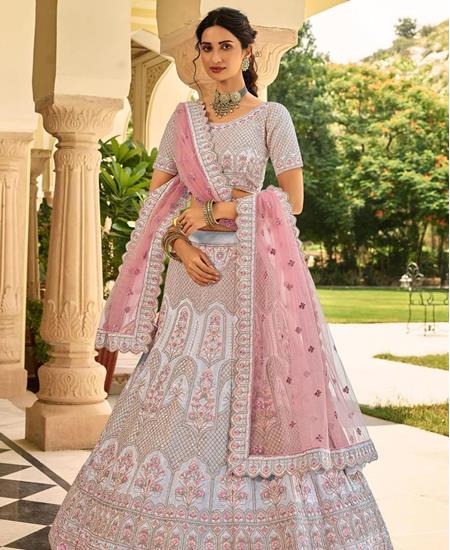 Picture of Ideal Grey Lehenga Choli