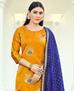 Picture of Elegant Yellow Readymade Salwar Kameez