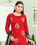 Picture of Exquisite Red Readymade Salwar Kameez