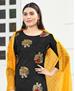 Picture of Admirable Black Readymade Salwar Kameez