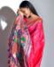 Picture of Graceful Pink Silk Saree