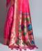 Picture of Graceful Pink Silk Saree