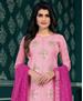 Picture of Stunning Pink Straight Cut Salwar Kameez