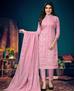 Picture of Shapely Pink Straight Cut Salwar Kameez