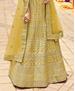 Picture of Magnificent Golden Lehenga Choli