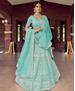 Picture of Appealing Turquoise Lehenga Choli