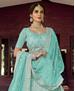 Picture of Appealing Turquoise Lehenga Choli