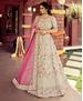 Picture of Fascinating Off White Lehenga Choli