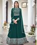 Picture of Grand Green Anarkali Salwar Kameez