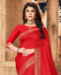 Picture of Well Formed Red Casual Saree