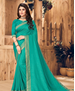 Picture of Graceful Teal Blue Casual Saree