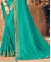 Picture of Graceful Teal Blue Casual Saree