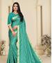 Picture of Graceful Turquoise Blue Casual Saree