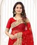 Picture of Marvelous Red Net Saree