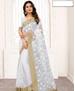 Picture of Nice White Net Saree