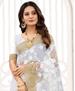 Picture of Nice White Net Saree