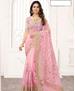 Picture of Appealing Pink Net Saree