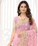 Picture of Appealing Pink Net Saree