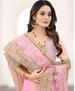 Picture of Appealing Pink Net Saree