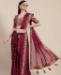 Picture of Magnificent Burgundy Casual Saree