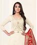 Picture of Enticing White Cotton Salwar Kameez