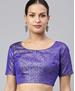 Picture of Alluring Royal Blue Designer Blouse