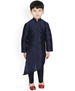 Picture of Radiant Navy Blue Kids Kurta Pyjama