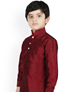 Picture of Beautiful Maroon Kids Kurta Pyjama