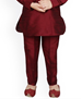 Picture of Beautiful Maroon Kids Kurta Pyjama