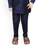 Picture of Admirable Navy Blue Kids Kurta Pyjama