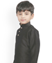 Picture of Marvelous Black Kids Kurta Pyjama