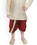 Picture of Shapely Cream Kids Kurta Pyjama