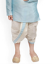 Picture of Excellent Sky Blue Kids Kurta Pyjama