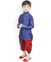 Picture of Statuesque Blue Kids Kurta Pyjama