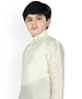 Picture of Alluring Off-White Kids Kurta Pyjama