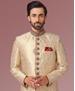 Picture of Elegant Gold Sherwani