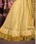 Picture of Nice Yellow Lehenga Choli