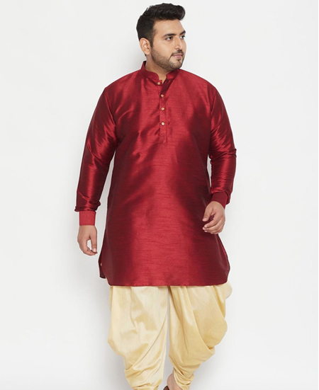 Picture of Resplendent Maroon Kurtas