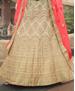 Picture of Good Looking Beige Lehenga Choli