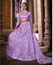 Picture of Elegant Purple Lehenga Choli