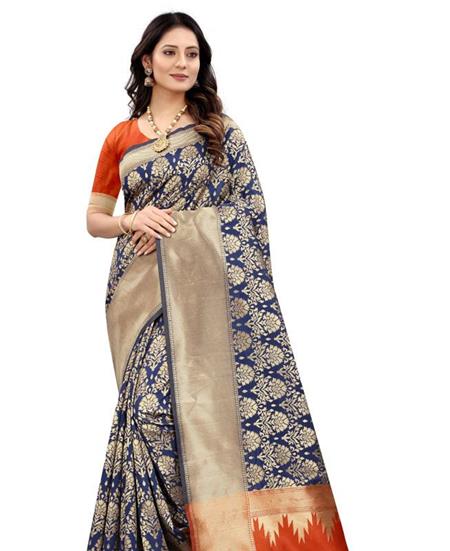 Picture of Resplendent Nevi Casual Saree