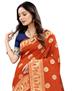 Picture of Beauteous Orenge Casual Saree