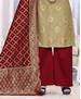 Picture of Shapely Beige Patiala Salwar Kameez